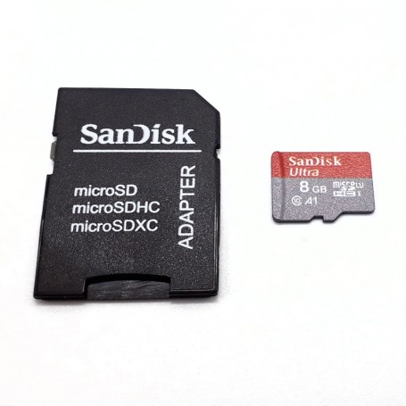 Micro carte SD 8Go avec adaptateur
