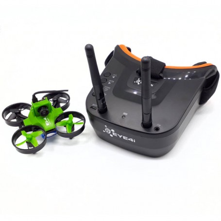 Pack Tiny Whoop pour débutant Ei-4S Mini Drone et Masque FPV - e-shop